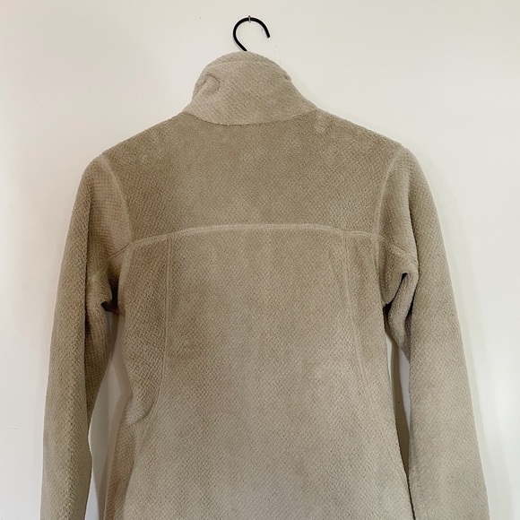 Patagonia Women's Re-Tool Snap-T® Fleece Pullover (Cream / Teal) - Picture 4 of 4